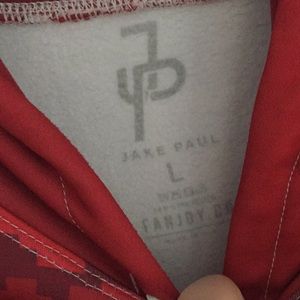 youth jake paul blue confident camo hoodie